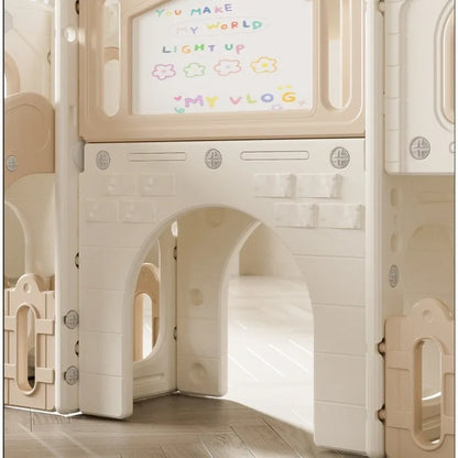 Kids Slide Indoor Home Playset Toddler Ages 1 3 Dual Slide Swing Multifunction Compact Resbaladillas Y Columpios Infantil