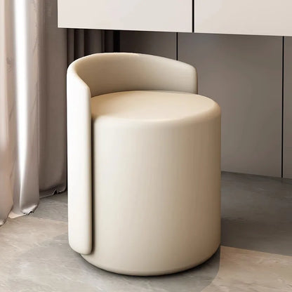 Makeup Stool, Household Dressing Table Stool, Modern Living Room Low Round Stool