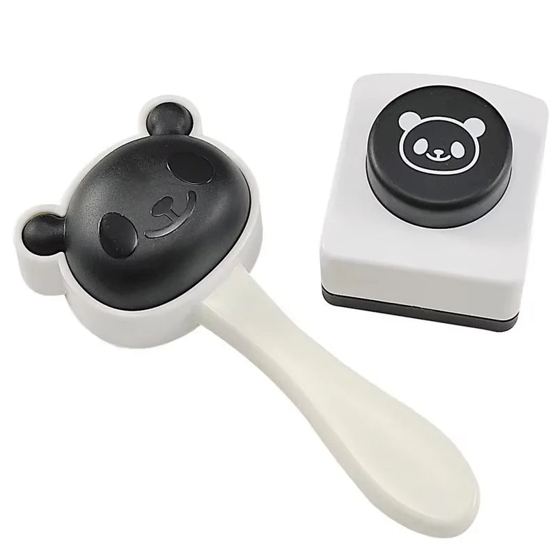 1 Set Japanese Bento Panda Sushi Mold Kit with Seaweed Nori Punch Creative Sushi Maker Mold Kitchen Rice Mold Set YY008