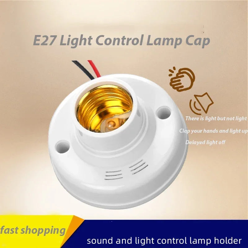 E27 Screw Cap Socket White Ceiling Light Lamp Bulb Fixing Base Stand Light Bulb Holder Lamp Socket For Home 6a