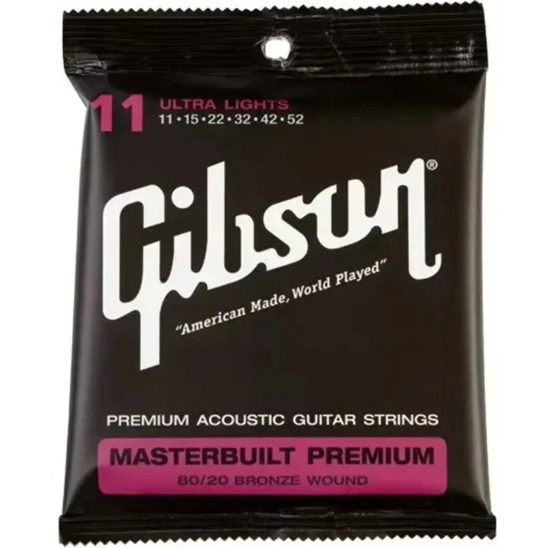 Gibson Folk Soundtrack Guitar String Set Accessories Universal Set Essential Instrument Accessories for Music Enthusiasts