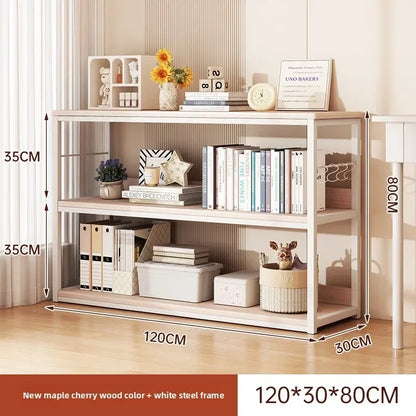 Bookshelf Shelf Integrated Wall Multi-layer Storage Rack Bedroom Wall Bay Window Display Cabinet Office Shelf