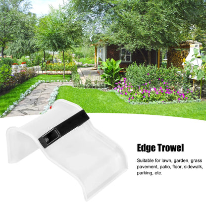 Concrete Curbing Trowel Concrete Curbing Trowel with Handle for Garden DIY Landscape  Moulding Tool  Trowel Edging Curb