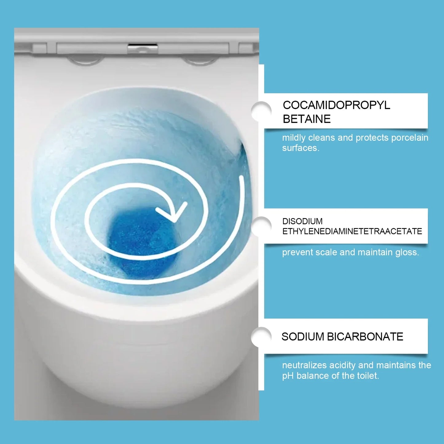 12PCS Toilet Decontamination Effervescent Tablets Effectively Remove Stubborn Dirt Eliminate Odors Without Residue & Irritation