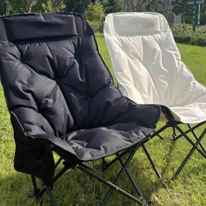 1pc high back moon chair outdoor barbecue picnic dining table and chair set portable folding chair