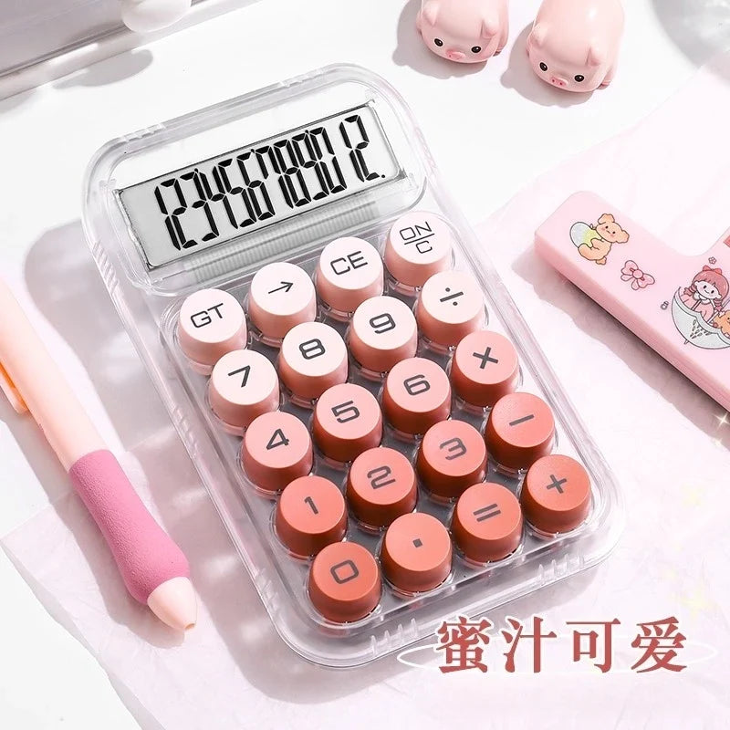 High-value Calculator Mechanical Buttons Student-only Calculators Scientific Beautiful Administrative Financial Equipment Office