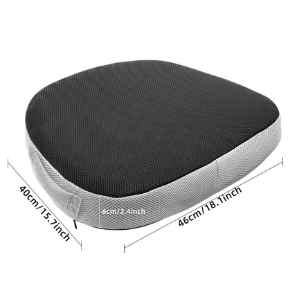 Comfortable breathable seat cushion - wave shaped sponge massage seat cushion can relieve the pressure on hips, butt cushion