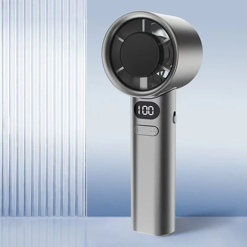Handheld mini fan, powerful 400mAh wind speed, convenient USB charging, suitable for travel, outdoor activities, and summer