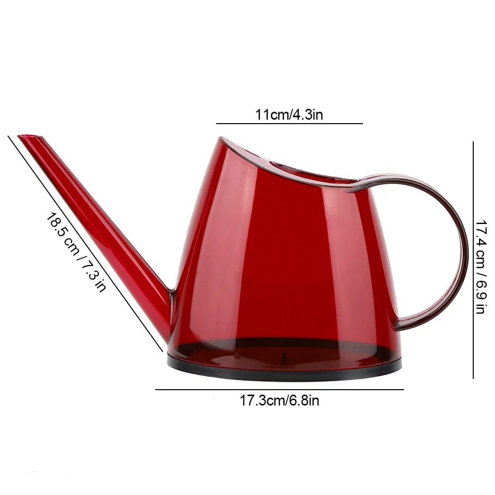 1.4L Watering Can Long Mouth Flower Sprayer Plants Watering Pot Succulent Shower Water Cans Garden Resin Sprinkler Kettle