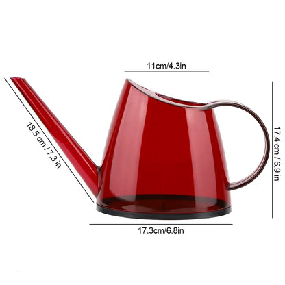 1.4L Watering Can Long Mouth Flower Sprayer Plants Watering Pot Succulent Shower Water Cans Garden Resin Sprinkler Kettle