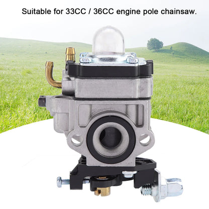 Carburetor Carb for 33 36 Engine Pole Chainsaw Hedge Trimmer Replacement Carburetor for Trimmer Carburetor for Chainsaw