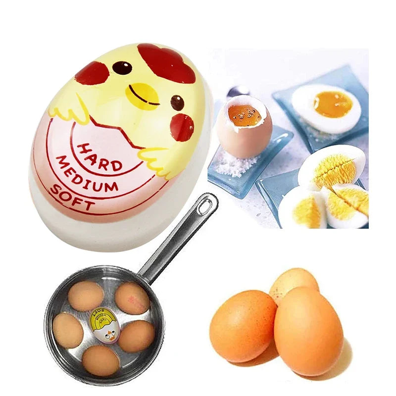 Kitchen Hard Boiled Egg Timer Egg Perfect Color Changing Timer Soft Hard Egg Boiler Timer