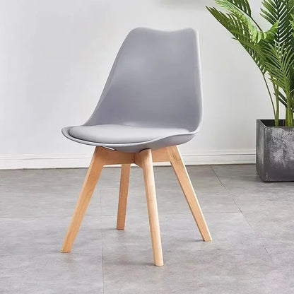Modern Dining Chair Home Chair Minimalist Nordic Backrest Chair Dinning Table Chair Accent Chair Lounge Chair for Living Room
