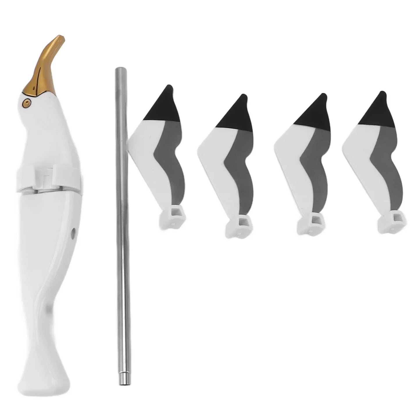 Seagull Windmill Weatherproof Fade Resistant Stable Decorative Easy To Install Seagull Garden  for Patio
