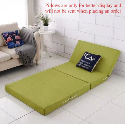 3-Tier Foldable Memory Foam Mattress with Deep Sleep Support & Space-Saving Portable Home Tatami Mat