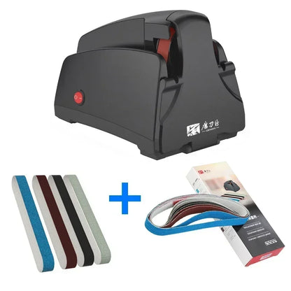 TAIDEA Sanding Belt Knife Sharpener Electric Sharpening Stone Grit 120/320/600/1000# Professional Sharpeners Grindstone Tool