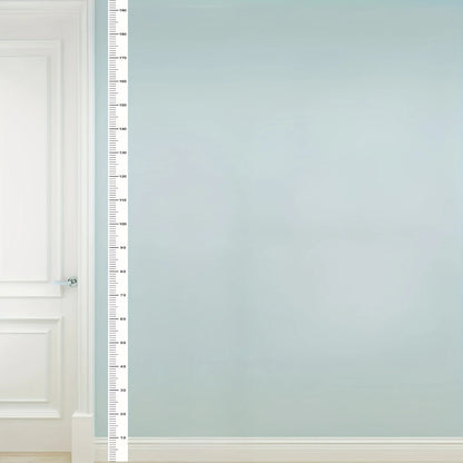 2m Wall Height Measurement Card - Modern Style, Durable PC Material, Writeable & Removable, Accurate 2m Per Sheet|Wall Decor