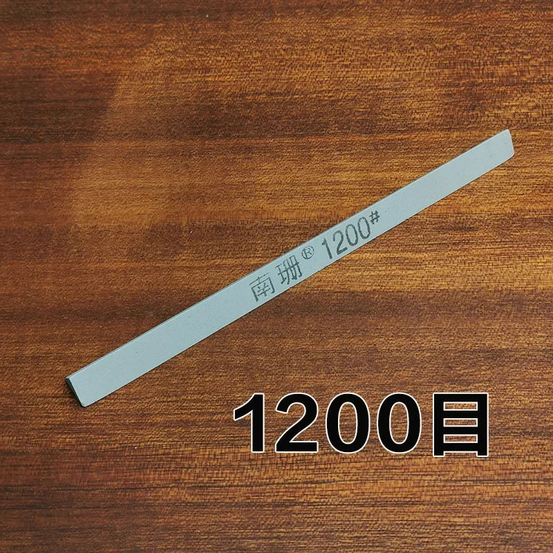 Triangle Oil Stone for Sharpening Knives Kit, Fine Grinding Diamond Oilstone Strip, Knife Stone, 12*150mm