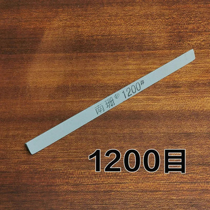 Triangle Oil Stone for Sharpening Knives Kit, Fine Grinding Diamond Oilstone Strip, Knife Stone, 12*150mm