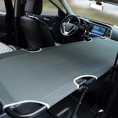 Convenient Car Travel Bed, Camping Car Mat, Car Rear Seat, Folding Travel Car Bed, Sleeping Artifact for The Co-pilot