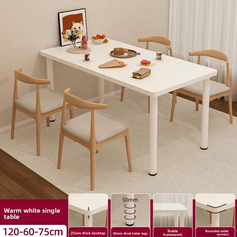 Dining table Household small apartment Outdoor portable stall Eating square table