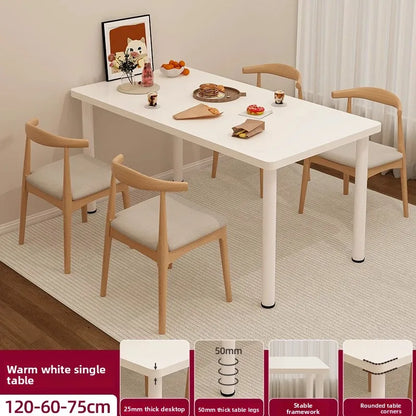 Dining table Household small apartment Outdoor portable stall Eating square table