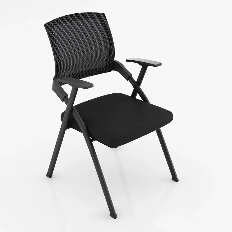 Folding training chair with desk board, foldable writing board, office meeting room, integrated table and chairs, conference
