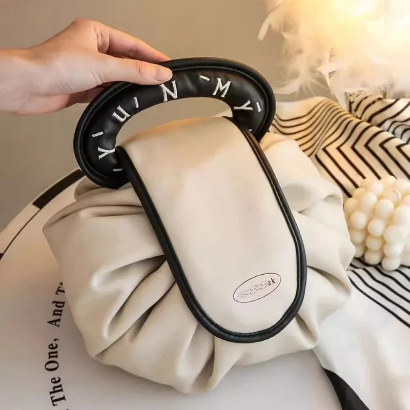 Large Capacity Travel Storage Bag Draw Rope Cosmetic Pouch Cosmetics Makeup Organizer Bags Women's Special Purpose Luggage