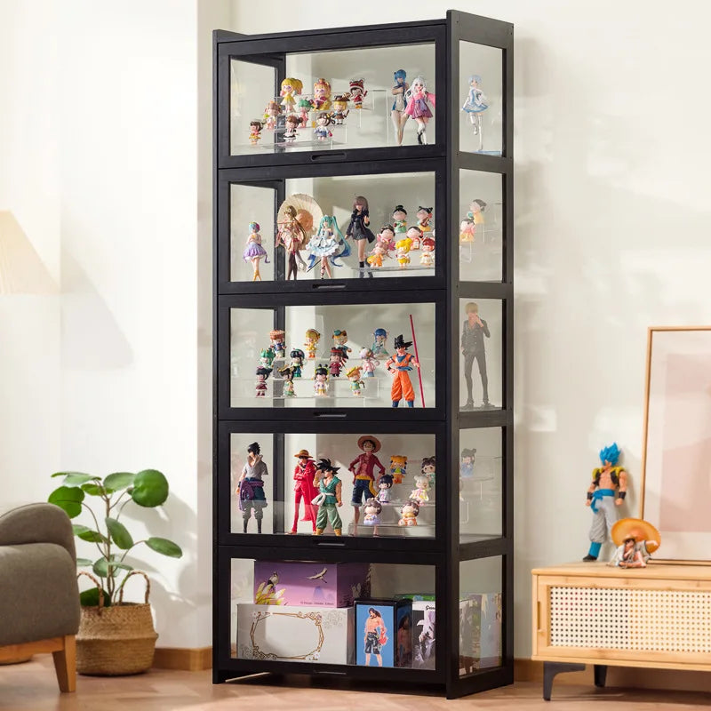 Large Lego display box cabinet figure acrylic figurine toy ornament artifact dust-proof transparent blind box storage rack