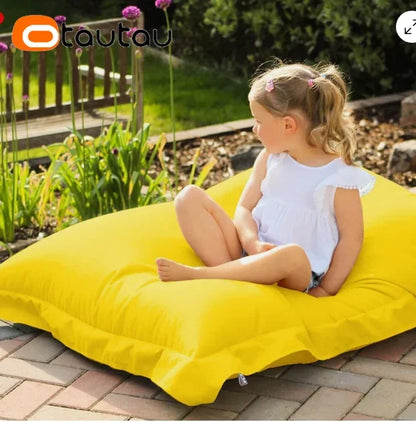 OTAUTAU Outdoor Bean Bag Pillowsac Cover Beach Swim Pool Floats Lounger Bed DD034【No Filler!Need To Buy Filler By Yourself !】