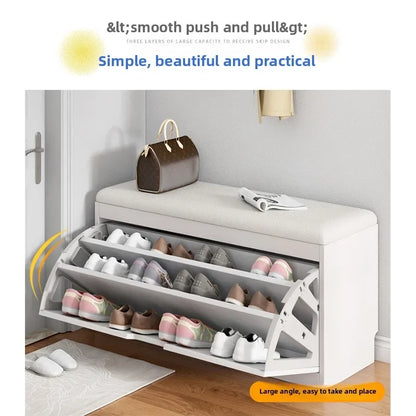 shoe changing stool tipping bucket sofa stool entering the door indoor shoe rack entering the home shoe cabinet