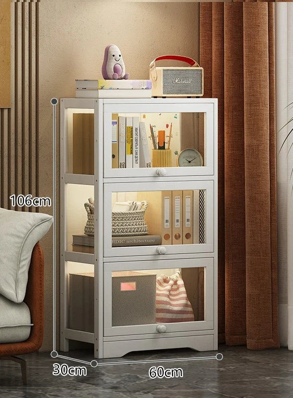 Figure transparent acrylic storage box display cabinet LEGO POP MART non-glass ornament shelf display cabinet