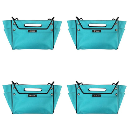 Telescoping Ladder Tool Bag Portable Utility Tools Bags Herringbone Ladder Tool Storage Bag Oxford Waterproof Tool Organizer