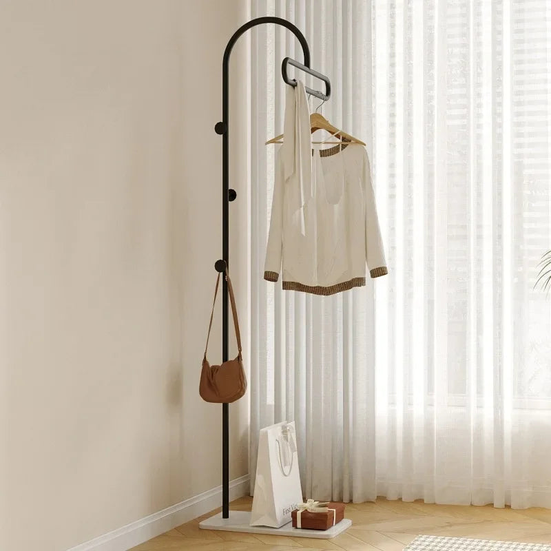 Household Clothes Hanger Floor-standing Bedroom Simple Clothes Hanger Clothes Rack Popular Coat Rack Clothes Hanger Storage