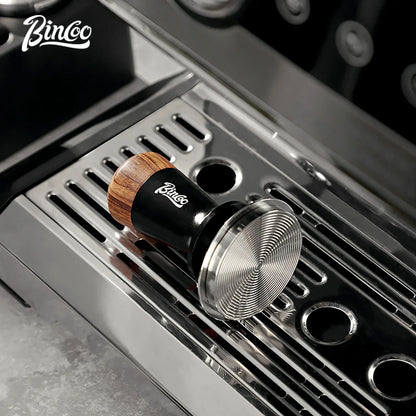 Bincoo Pro Constant-Force Tamper , 51/58mm Precision Fit, 30LB Consistent Pressure, Professional Espresso Tool
