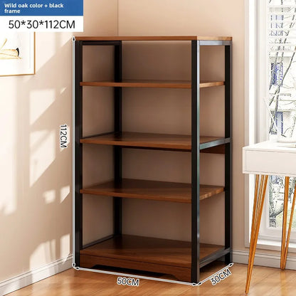 Bookshelf Shelf Integrated Wall Multi-layer Storage Rack Bedroom Wall Bay Window Display Cabinet Office Shelf