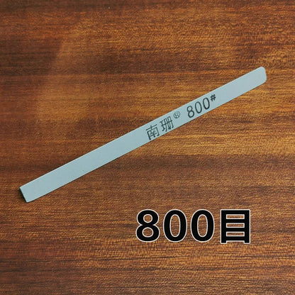 Triangle Oil Stone for Sharpening Knives Kit, Fine Grinding Diamond Oilstone Strip, Knife Stone, 12*150mm