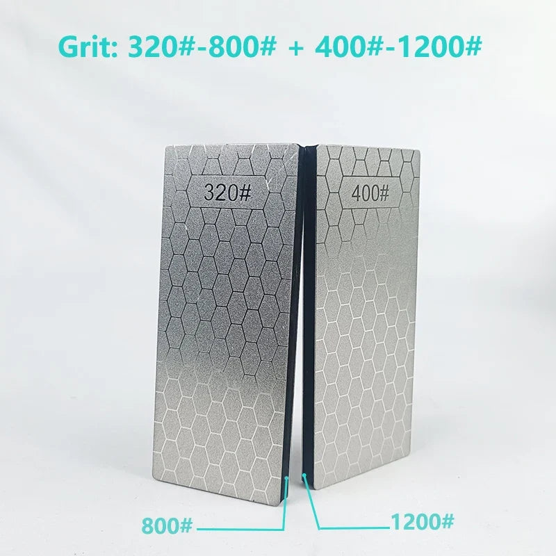 Kitchen Sharpener Chef Knife Diamond Sharpening Stone 400 600 1000 1200 Grit Whetstone Knife Sharpener Scissors System H3
