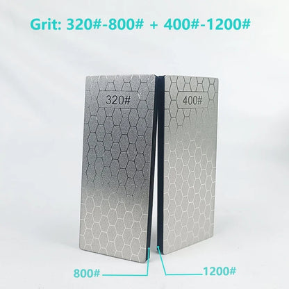 Kitchen Sharpener Chef Knife Diamond Sharpening Stone 400 600 1000 1200 Grit Whetstone Knife Sharpener Scissors System H3