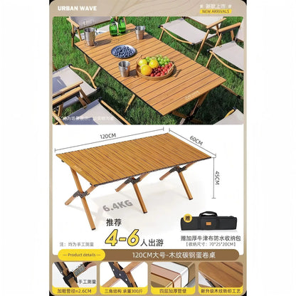 Parasol Tables Camping Cabinet Pliante Tourist Folding Table Outdoor Coffee Portable Folding Szafka Kempingowa Furniture