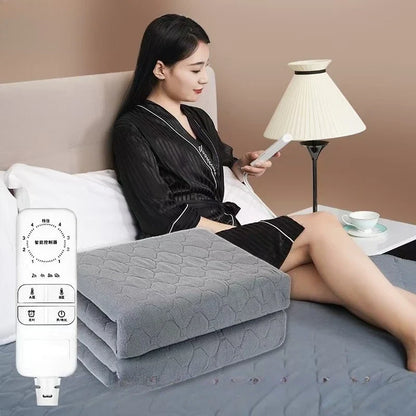 Electric Heated Blanket Dual Control Waterproof Quick Heating Machine Washable Single Double King Queen Home Use OEM Wholesale