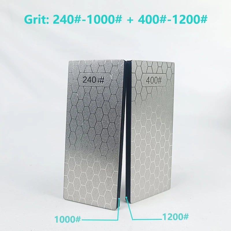 Kitchen Sharpener Chef Knife Diamond Sharpening Stone 400 600 1000 1200 Grit Whetstone Knife Sharpener Scissors System H3