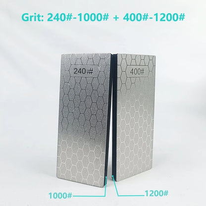Kitchen Sharpener Chef Knife Diamond Sharpening Stone 400 600 1000 1200 Grit Whetstone Knife Sharpener Scissors System H3