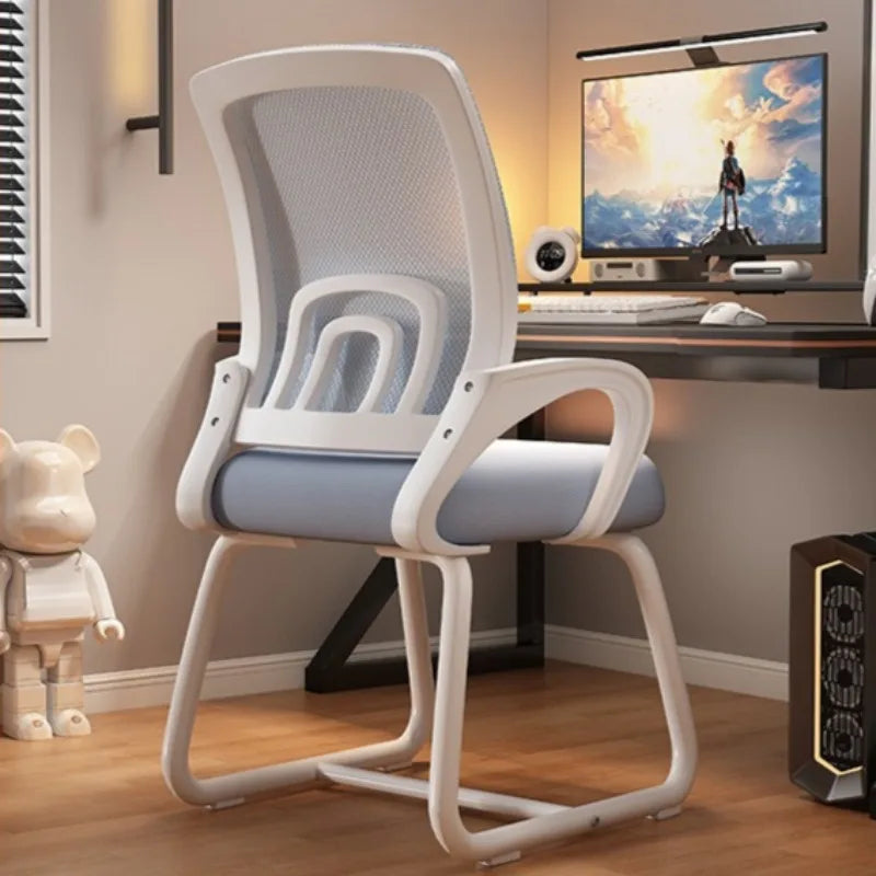 E-sports Employee Ergonomic Office Chair Bow-shaped Computer Chair Comfortable Sedentary Not Tired Silla Gamer Office Furniture