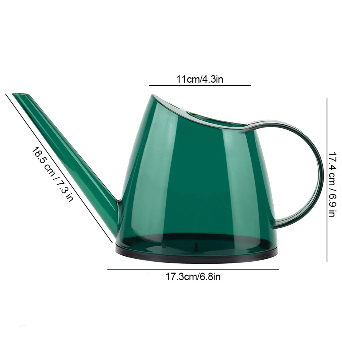 1.4L Watering Can Long Mouth Flower Sprayer Plants Watering Pot Succulent Shower Water Cans Garden Resin Sprinkler Kettle