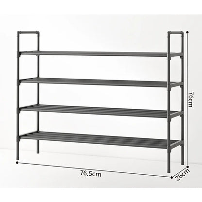 Simple shoe rack household multi-functional multi-storey doorway indoor and outdoor storage rack student dormitory storage rack