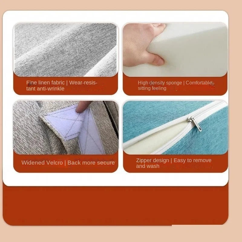 Folding sofa bed dual-purpose small apartment living room bedroom tatami rental house lazy sofa accompanying bed anti-fall pad