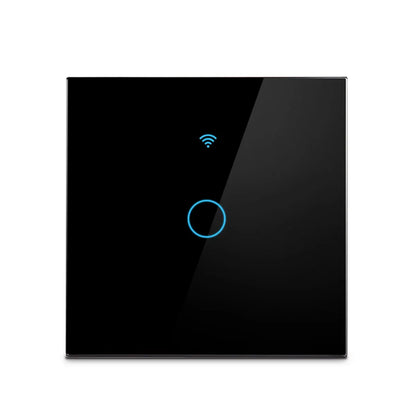 Work with Tuya WIFI Smart Home Switch Light Wall US/EU Glass Touch Panel Voice Wireless Remote Control by Alexa Google Home