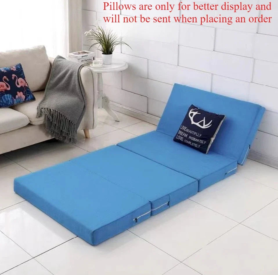 3-Tier Foldable Memory Foam Mattress with Deep Sleep Support & Space-Saving Portable Home Tatami Mat