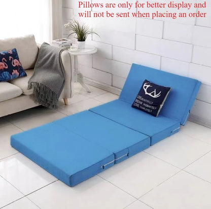 3-Tier Foldable Memory Foam Mattress with Deep Sleep Support & Space-Saving Portable Home Tatami Mat